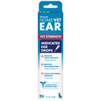 [20% OFF] TropiClean HomeVet Medicated Ear Drops For Dogs 2oz