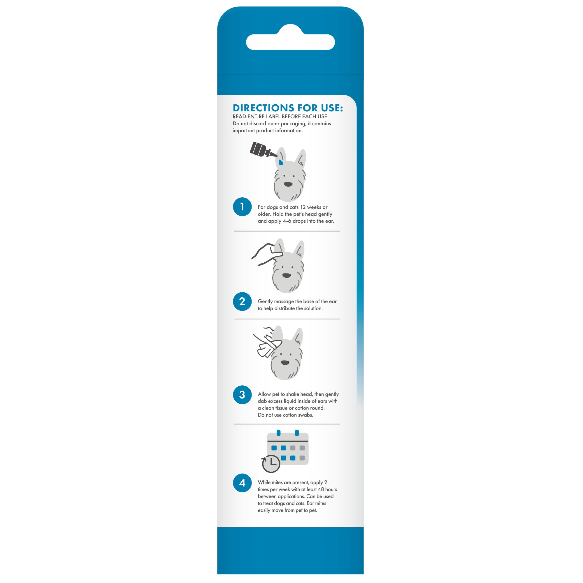 [20% OFF] TropiClean HomeVet Ear Mite Treatment For Dogs & Cats 2oz