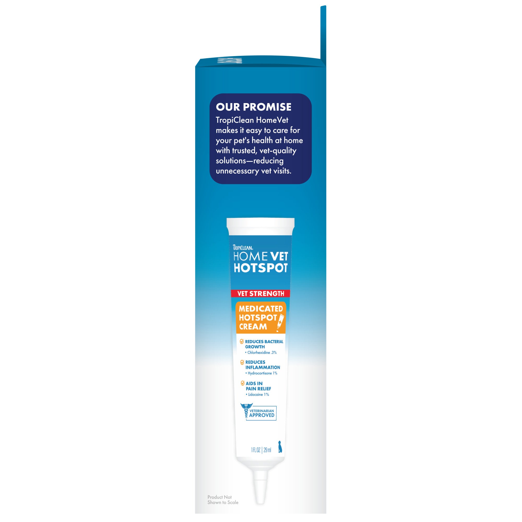 [20% OFF] TropiClean HomeVet Hot Spot Cream For Dogs 1 oz