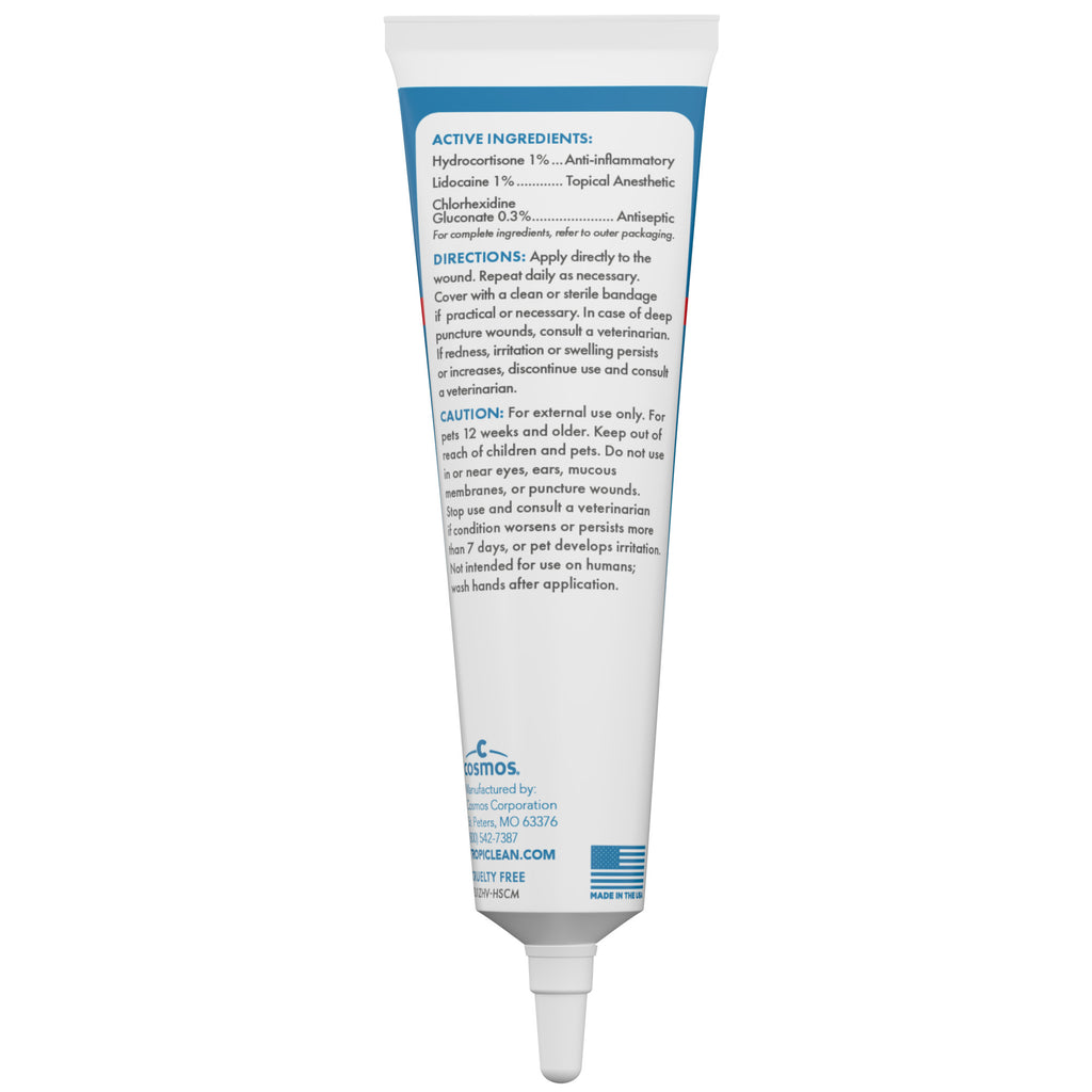 [20% OFF] TropiClean HomeVet Hot Spot Cream For Dogs 1 oz