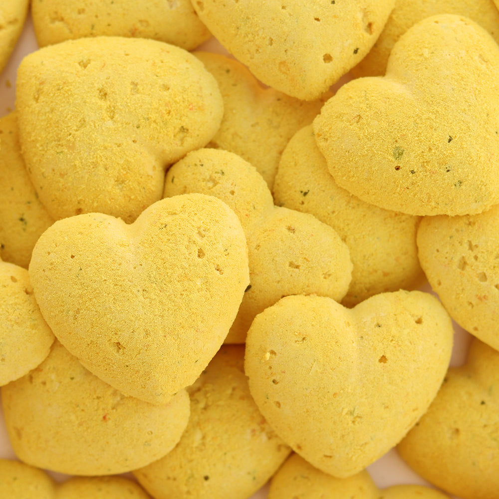 Arlo Kitchen – Freeze-Dried Dog Treat Detox Yellow Veggie Patties (5g per patty, 15 patties in each pack)