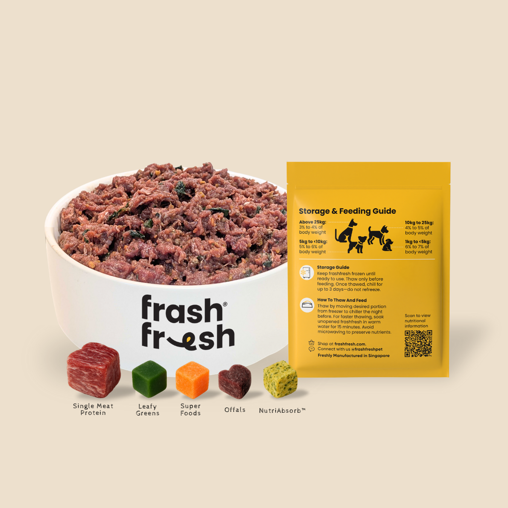 FRASH FRESH Raw Dog Food with NutriAbsorb™ (Low-Allergen Kangaroo) 2.25KG