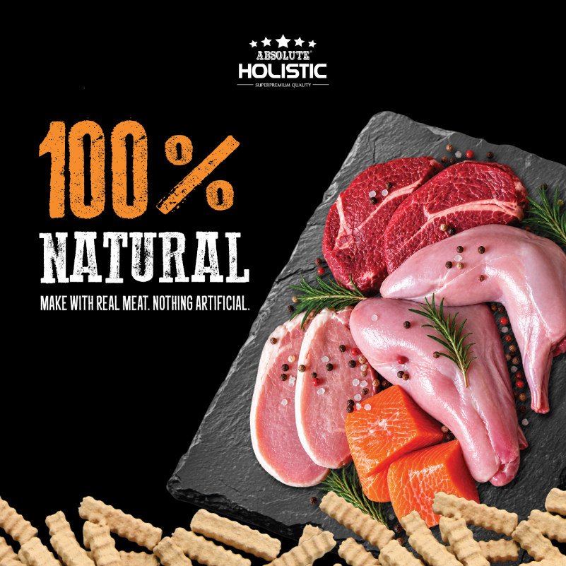 Absolute Holistic Freeze Dried Raw Treats for Cats & Dogs - Rabbit Fries (60g)