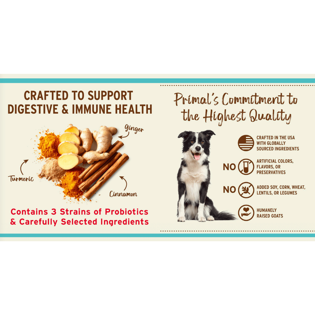 Primal Dog & Cat Dehydrated Goat Milk with Probiotics 5.2oz