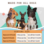 [Vet Approved] Natural Dog Supplement Multivitamin (90 chews)