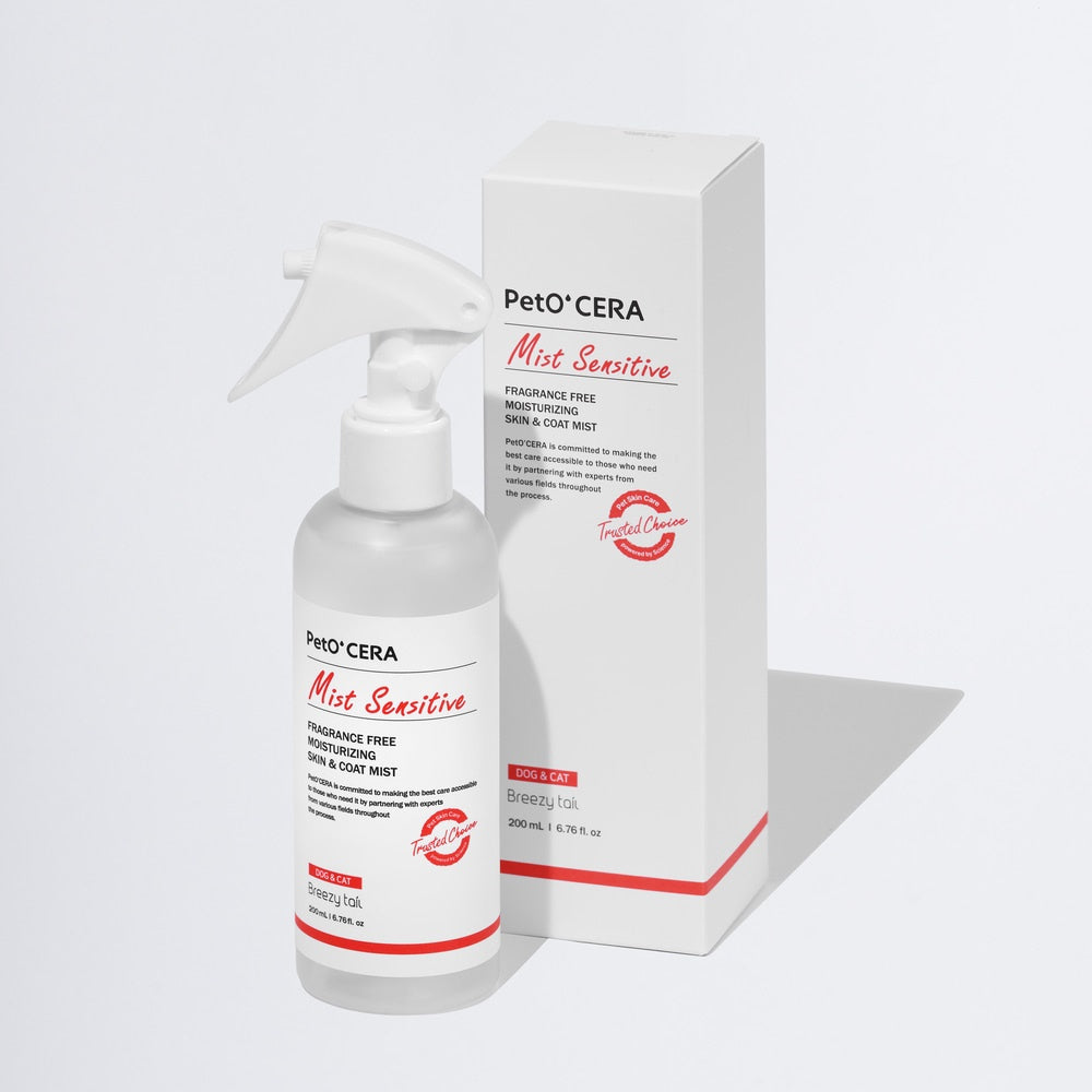 PetO' CERA Mist Sensitive 200 ml for Dogs and Cats