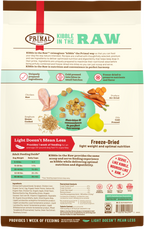 Primal Dog Kibble in the Raw Freeze Dried Chicken 1.5lbs