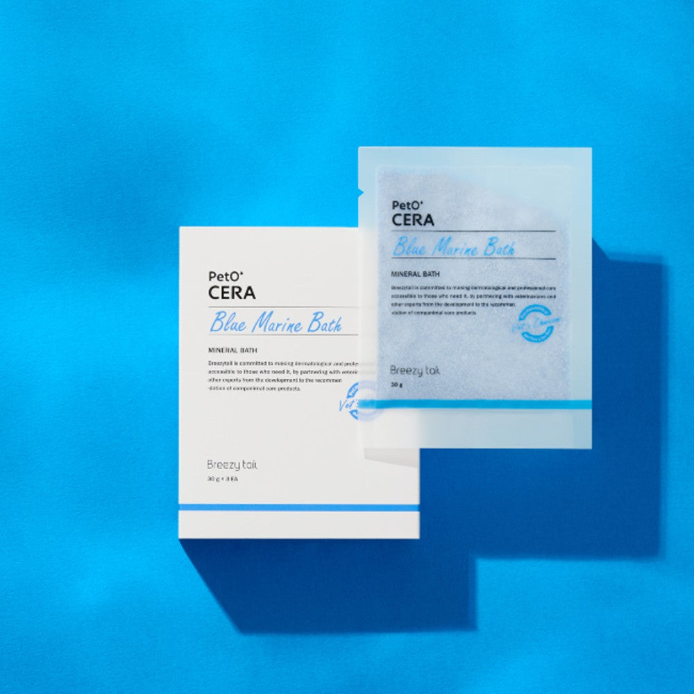 PetO' CERA Spa Blue Marine Bath 30 g for Dogs