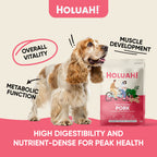 Holuah! Freeze Dried Food For Dogs - Pork 400g
