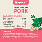 Holuah! Freeze Dried Food For Dogs - Pork 400g