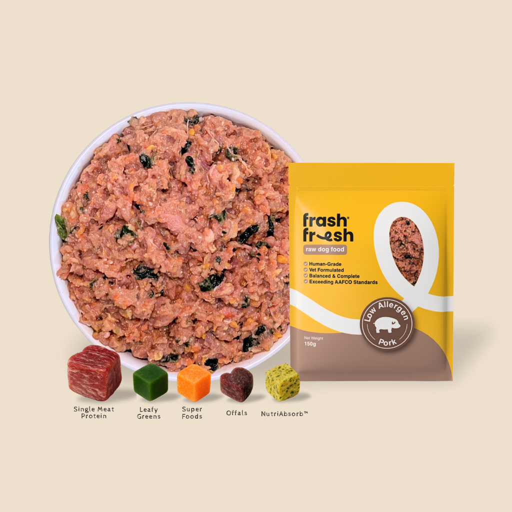 [FREE BROTH With Purchase Of 2 Cases] FRASH FRESH RAW DOG FOOD 2.25KG I 6 Flavours Available