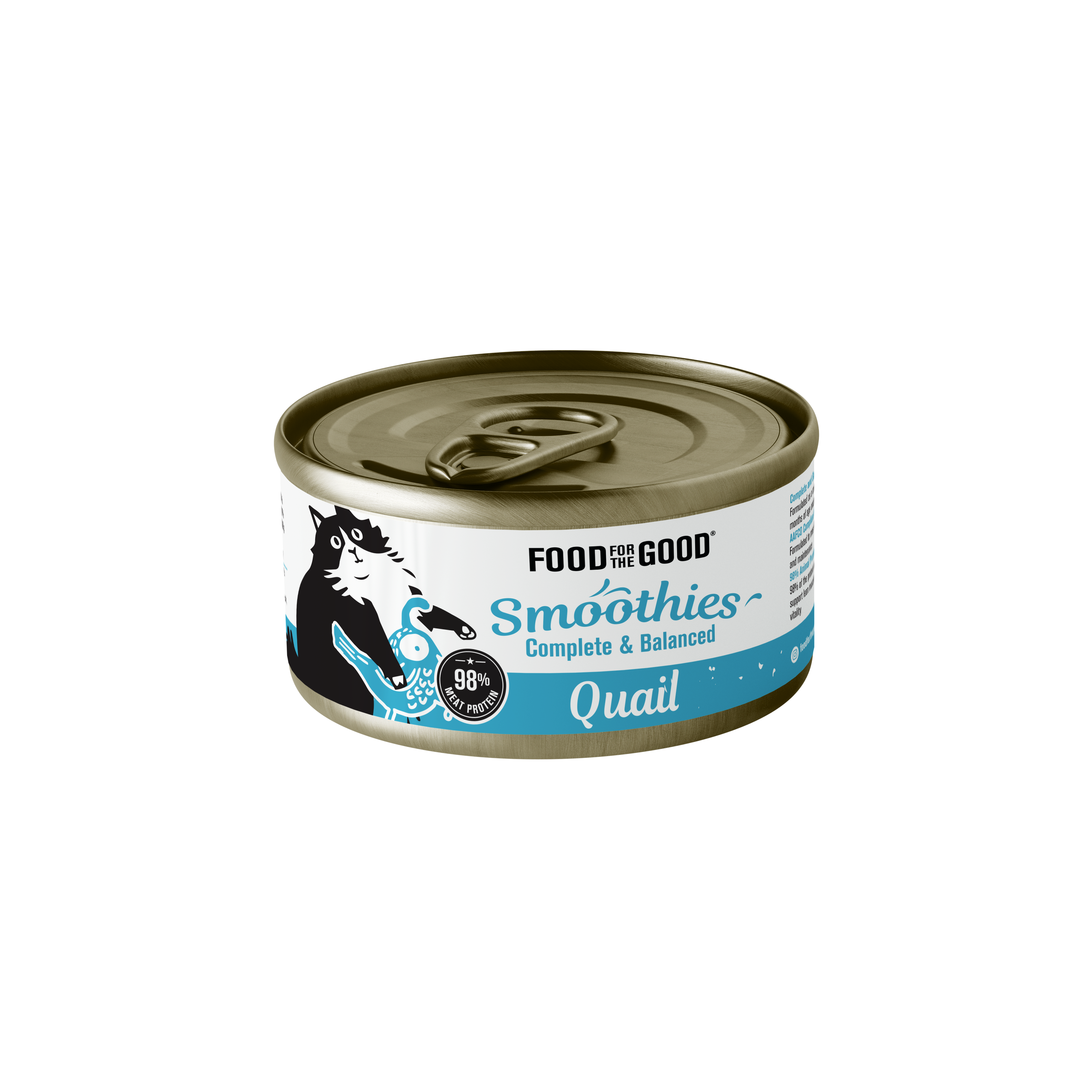 [MIX&MATCH] Food For The Good Smoothies Cat Canned Foods 80g I 6 Flavours I Pawpy Kisses
