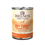 (20% OFF) Wellness 95% Turkey Recipe Wet Dog Food [Weight: 13.2 oz]