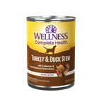 (20% OFF) Wellness Stew Turkey & Duck with Sweet Potatoes & Cranberries Wet Dog Food [Weight: 12.5 oz]