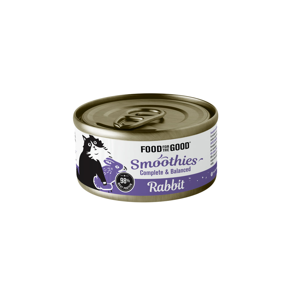 Food For The Good Smoothies - Rabbit Cat Can 80g