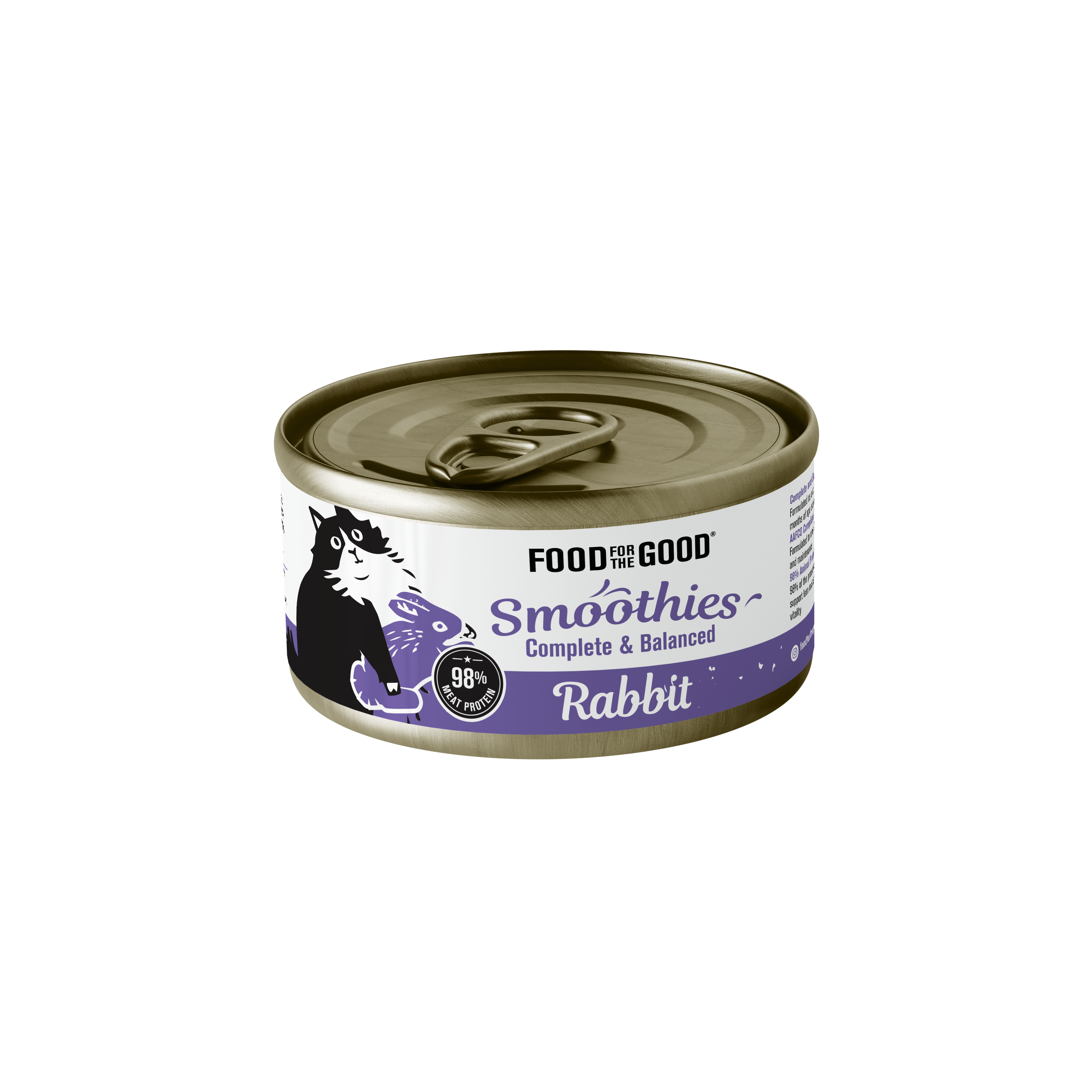 [MIX&MATCH] Food For The Good Smoothies Cat Canned Foods 80g I 6 Flavours I Pawpy Kisses
