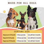 [Vet Approved] Natural Dog Skin & Coat Supplement (90 Chews)