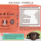 [Vet Approved] Natural Dog Skin & Coat Supplement (90 Chews)