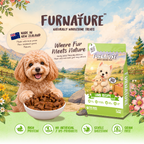 Fur Nature Natural Wholesome Gently Dried Dog Treats - Lamb Recipe (200g)
