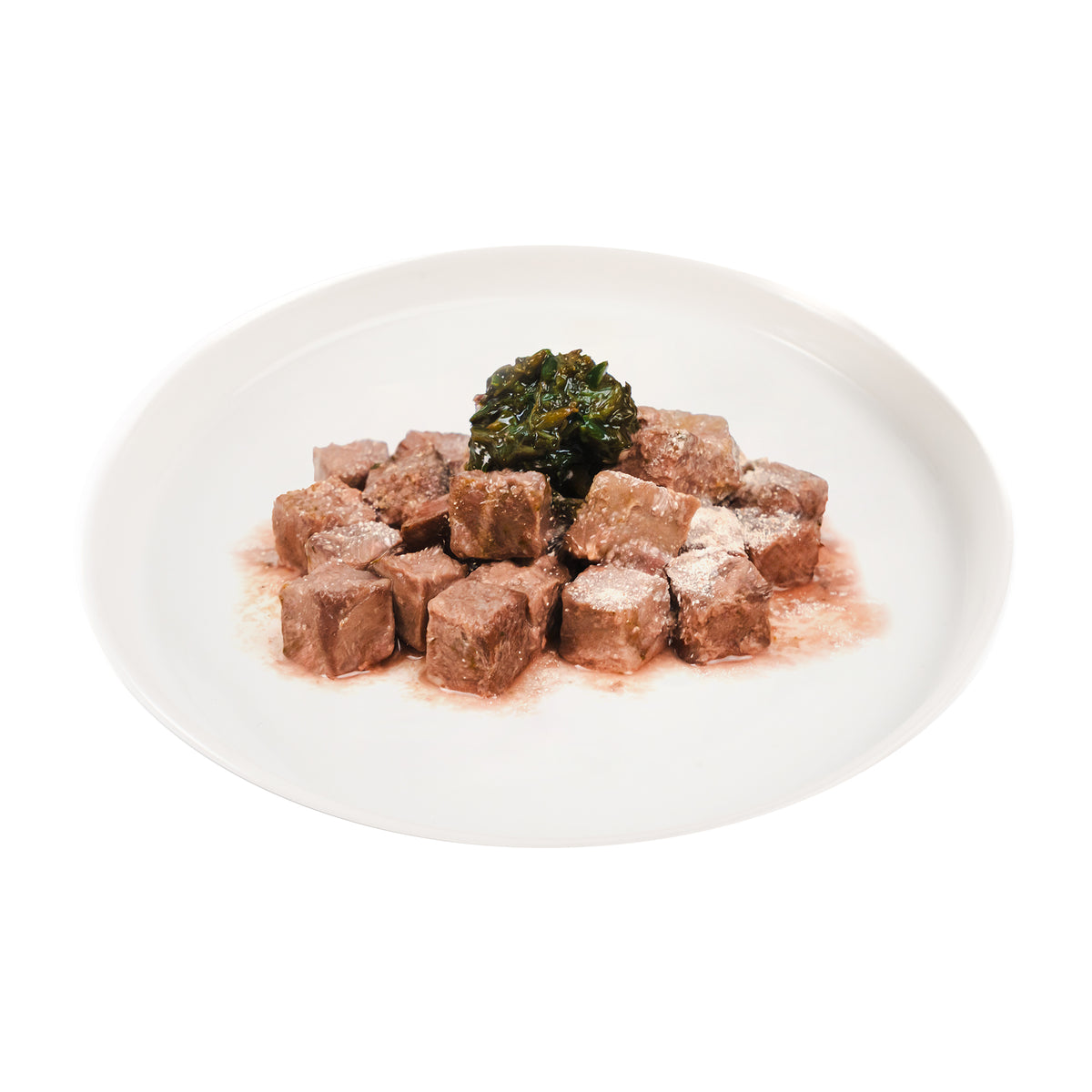 BOM BOM Gently Cooked Beef Ready Meal Sous Vide Frozen Dog Food 700g (7 x 100g)