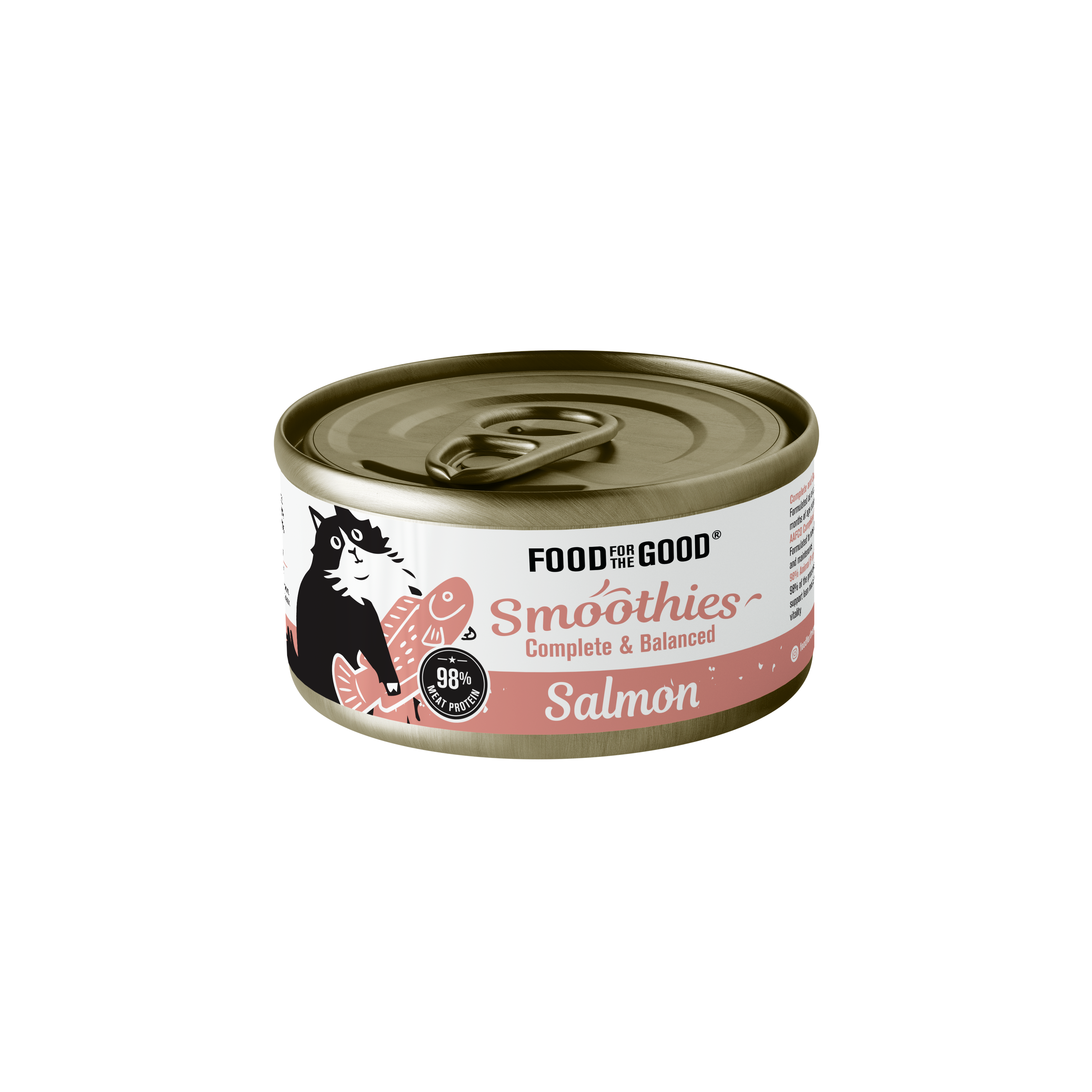 [MIX&MATCH] Food For The Good Smoothies Cat Canned Foods 80g I 6 Flavours I Pawpy Kisses