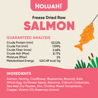 Holuah! Freeze Dried Food For Dogs - Salmon 380g