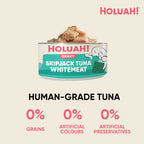 Holuah! Gravy Cat Can - Skipjack Tuna Whitemeat 80g