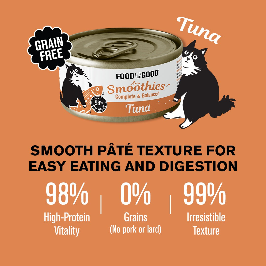 Food For The Good Smoothies - Tuna Cat Can 80g