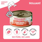 Holuah! Gravy Cat Can - Tuna with Salmon 80g