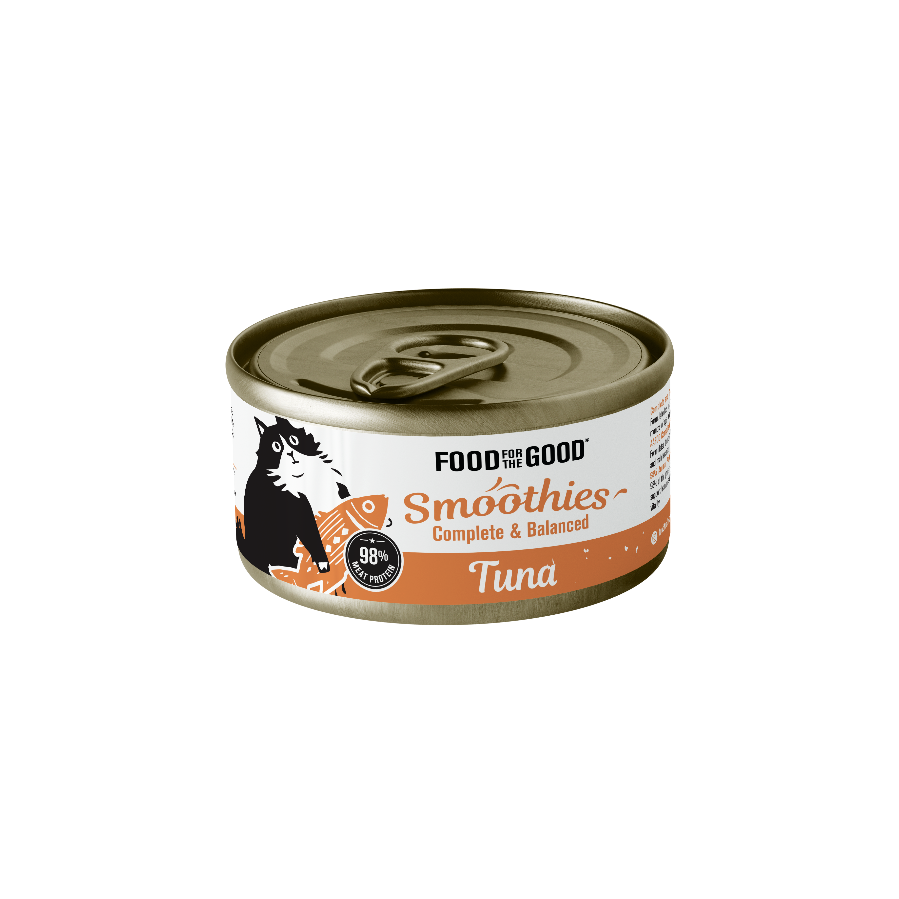 [MIX&MATCH] Food For The Good Smoothies Cat Canned Foods 80g I 6 Flavours I Pawpy Kisses