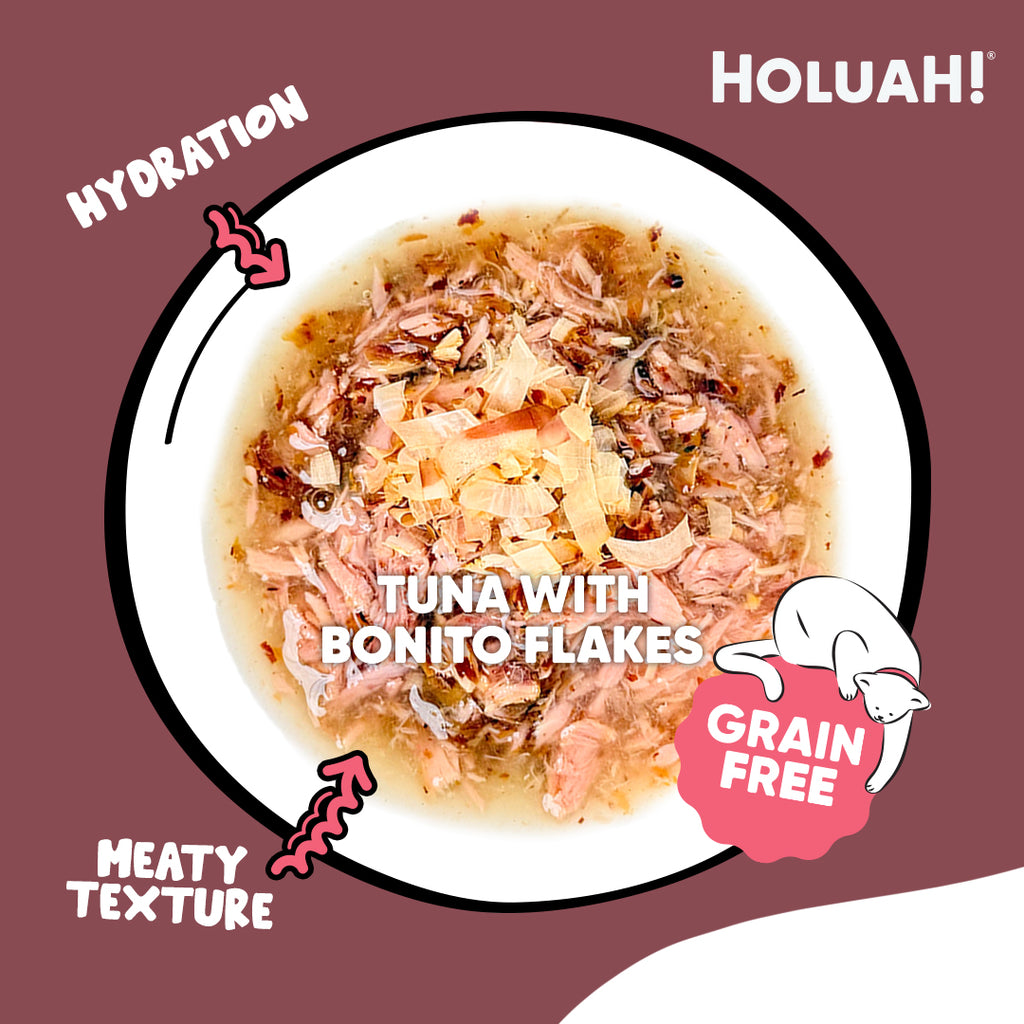 Holuah! Grain Free Gravy Cat Canned Foods 80g [10 Flavours]