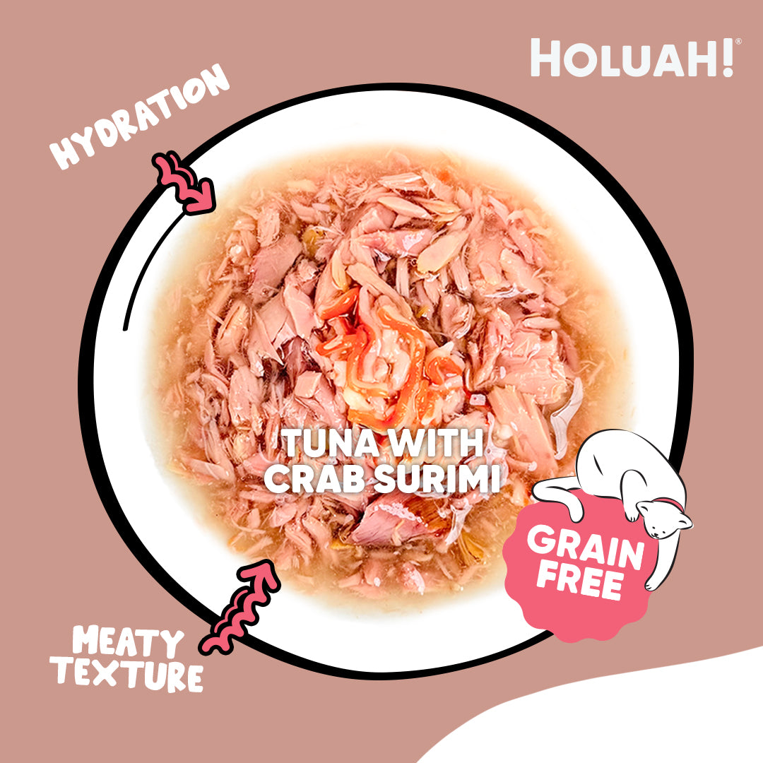 Holuah! Grain Free Gravy Cat Canned Foods 80g [10 Flavours]