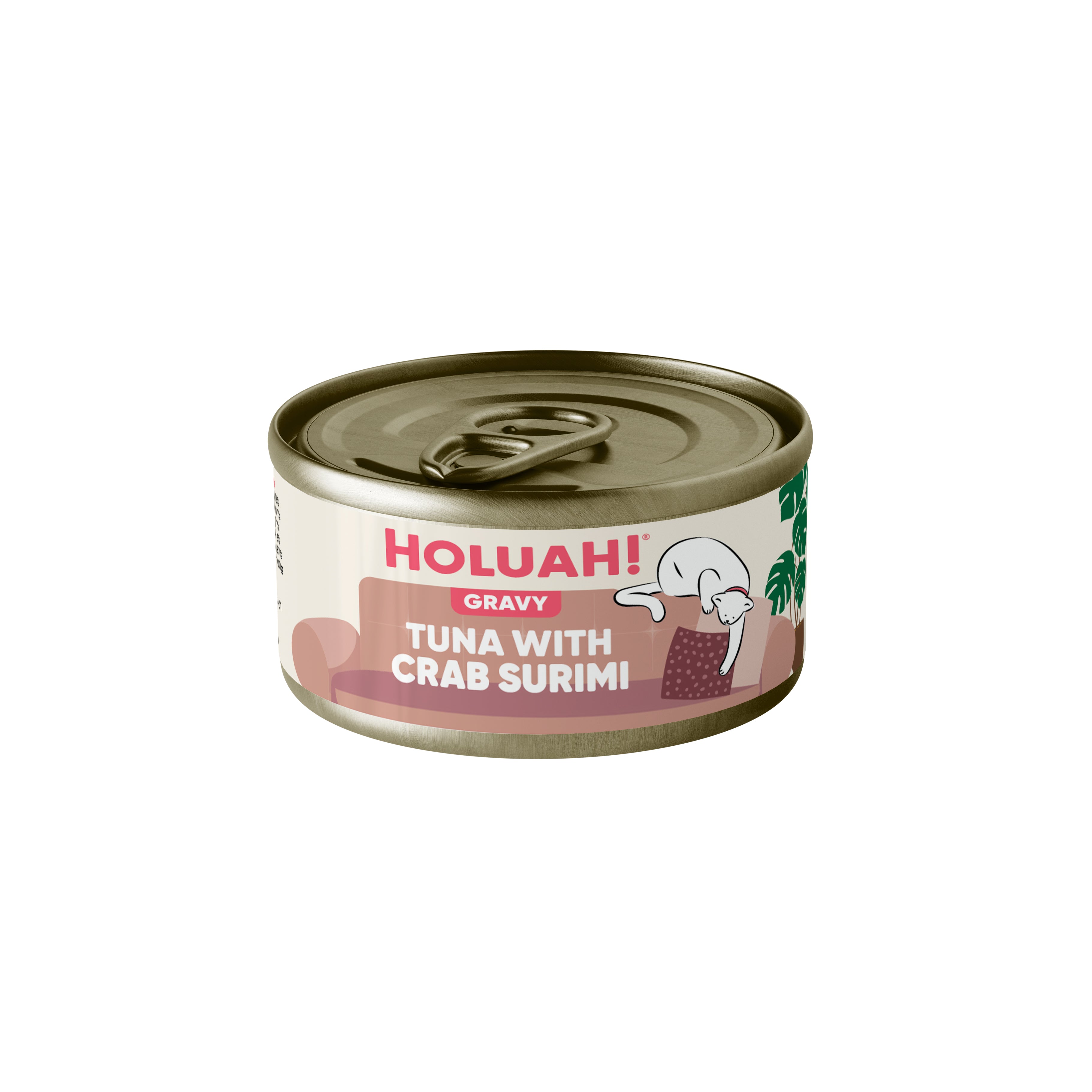 Holuah! Grain Free Gravy Cat Canned Foods 80g [10 Flavours]
