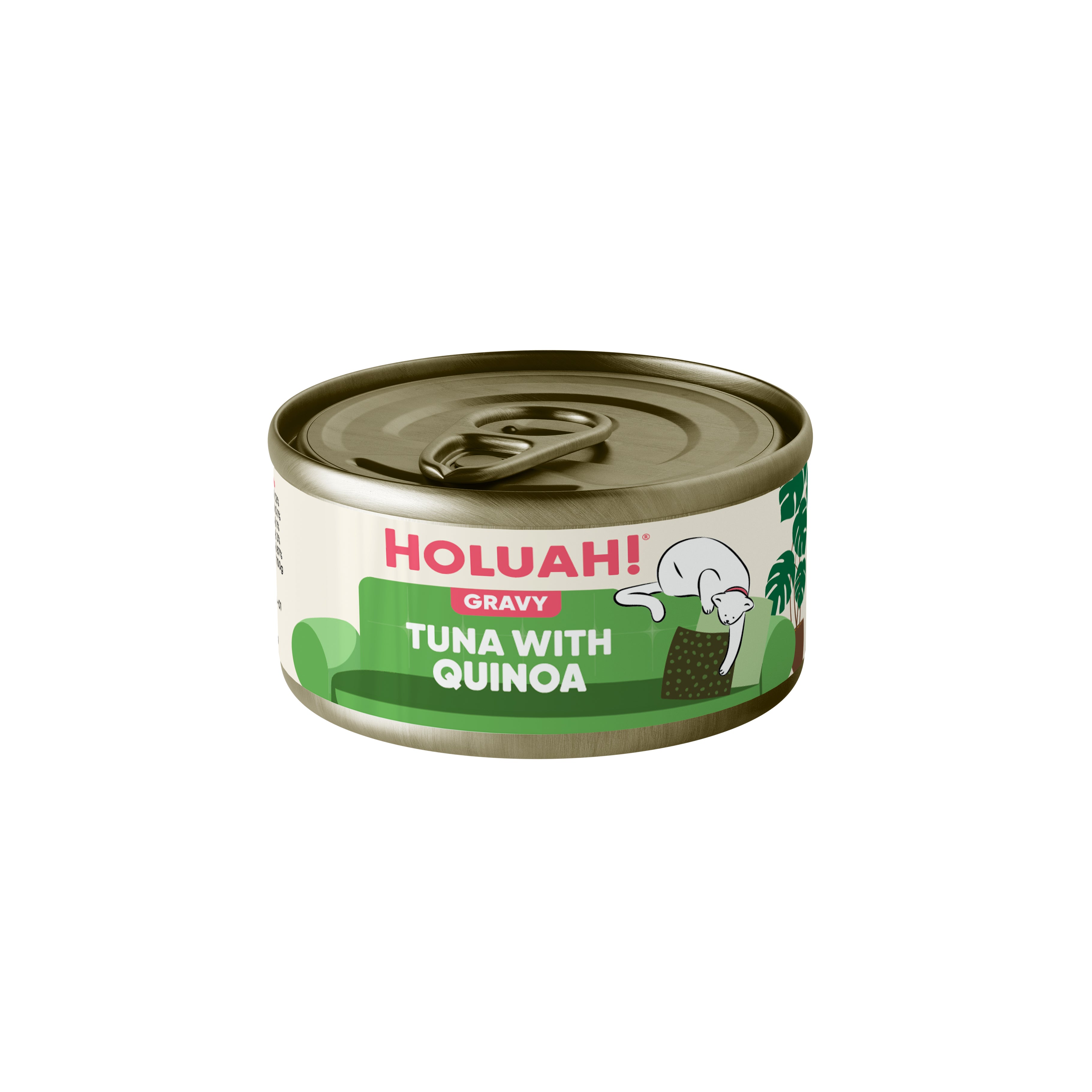 Holuah! Gravy Cat Can - Tuna with Quinoa 80g