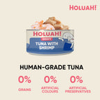 Holuah! Gravy Cat Can - Tuna with Shrimp 80g