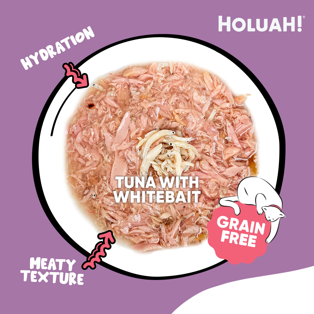 Holuah! Grain Free Gravy Cat Canned Foods 80g [10 Flavours]