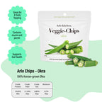Arlo Kitchen - 100% Korean-grown Okra 10g Treats For Dogs