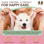 Natural Dog Company Ear Wipes For Dogs (50pcs)
