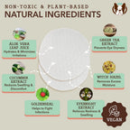Natural Dog Company Eye Wipes For Dogs (100 wipes)