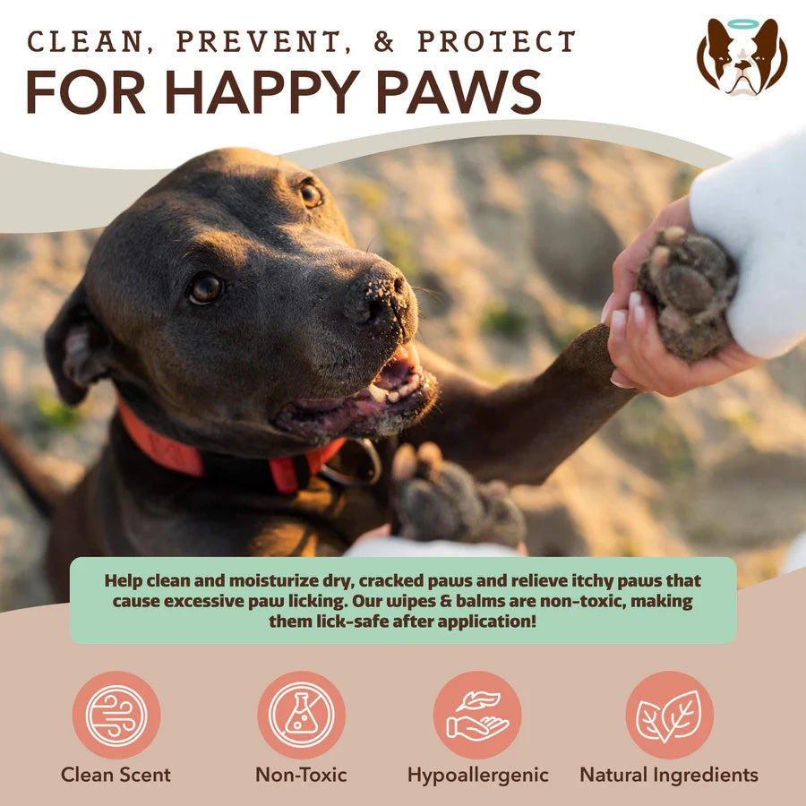 Natural Dog Company Paw Wipes For Dogs (50pcs)