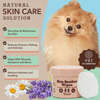 [Vet Recommend]Natural Dog Company Skin Soother Wipes (50/100wipes) For Dogs