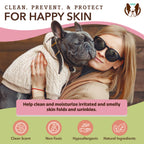 Natural Dog Company Wrinkle Wipes 100pcs For Dogs