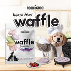 Food For The Good Freeze Dried Waffle - Blueberry & Goat Milk