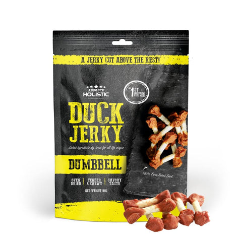 Absolute Holistic Absolute Holistic Oven-Baked Grain-Free Duck Dumbbell Jerky Dog Treat 100g Dog Food & Treats