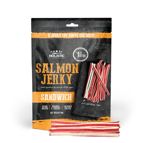 Absolute Holistic Absolute Holistic Oven-Baked Grain-Free Salmon Sandwich Dog Treat 100g Dog Food & Treats