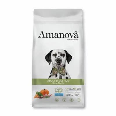 Amanova Amanova Dog Digestive Grain free Rabbit Dry Dog Foods I 2 kg / 10Kg Dog Food & Treats