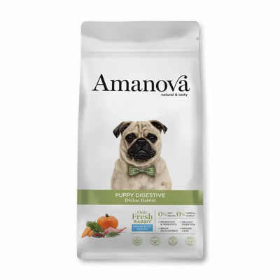 Amanova Amanova Dog Digestive Puppy Grain free Rabbit Dry Dog Food 2 kg Dog Food & Treats