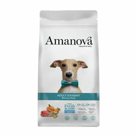 Amanova Amanova Dog Exigent Grain free Iberian Pork Dry Dog Food 2 Kg / 10Kg Dog Food & Treats