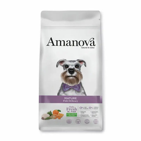 Amanova Amanova Dog Mature White Fish Low Grain Dry Dog Food 2 kg / 12kg Dog Food & Treats