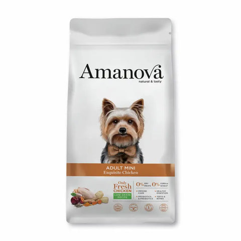 Amanova Amanova Dog Mini Adult Chicken Low Grain Dry Dog Food 2 kg / 7 kg Dog Food & Treats